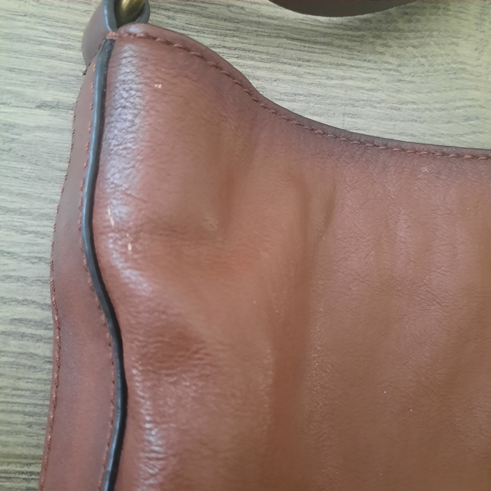 Sold! Frye Leather Ring Hobo Bag - Picture 7 of 16